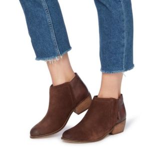 PANELA - Brown Leather Ankle Boot / Bootie